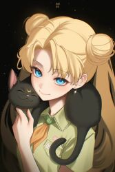luna (sailor moon) from bishoujo senshi sailor moon