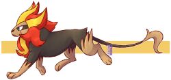 pyroar from pokemon by dualcosmog