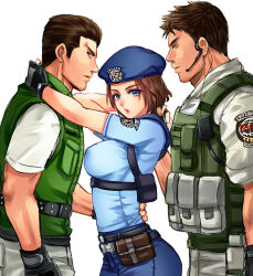 chris redfield from resident evil by nagare