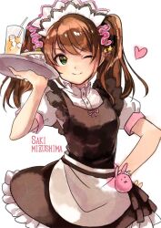 mizushima saki from idolmaster by 1044kiro