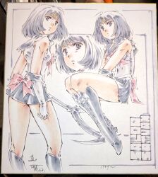 sailor saturn from bishoujo senshi sailor moon