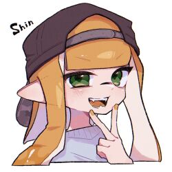 inkling from splatoon (series) by aheruk