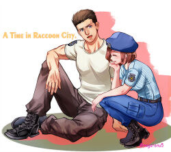 chris redfield from resident evil by nagare