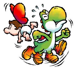 baby mario from super mario bros.