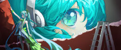hatsune miku from vocaloid