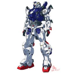 blue destiny 03 from gundam by pravin rao santheran