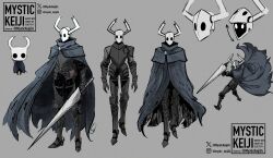 knight (hollow knight) from hollow knight