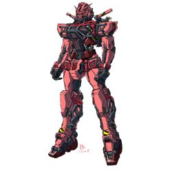 red gundam from gundam by pravin rao santheran