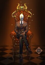 w.d. gaster from undertale by shen shipi (agil548g6h6)