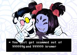 muffet from deltarune