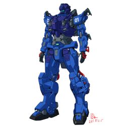 blue destiny 01 from gundam by pravin rao santheran