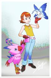 piyomon from digimon by shutwig