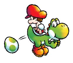 baby mario from super mario bros.