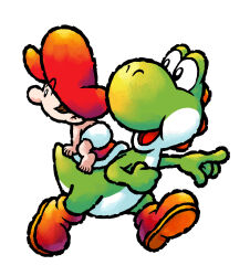 baby mario from super mario bros.