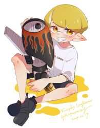 inkling from splatoon (series) by aheruk