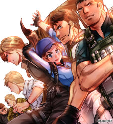 chris redfield from resident evil by nagare
