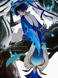 scaramouche (genshin impact) from genshin impact by naru9