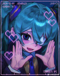 hatsune miku from monitoring (vocaloid)
