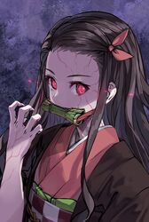 kamado nezuko from kimetsu no yaiba by yahako