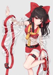 hakurei reimu from touhou by dtvisu
