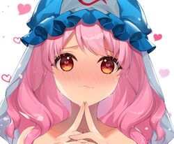 saigyouji yuyuko from touhou by roh nam kyung