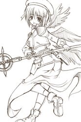 schwertkreuz from mahou shoujo lyrical nanoha