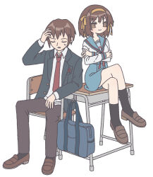 kyon from suzumiya haruhi no yuuutsu