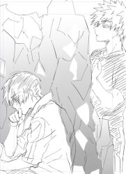 bakugou katsuki from boku no hero academia by ikuhashi muiko