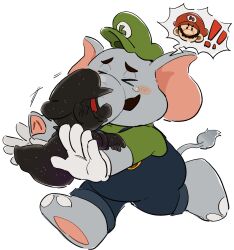 luigi from super mario bros. by mimimi (mimimim9999)
