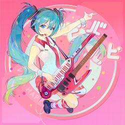 hatsune miku from vocaloid