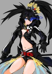 black rock shooter (character) from black rock shooter