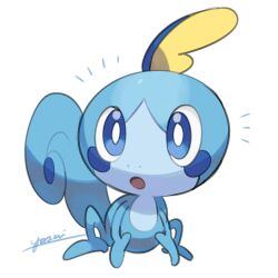 sobble from pokemon by yasaikakiage