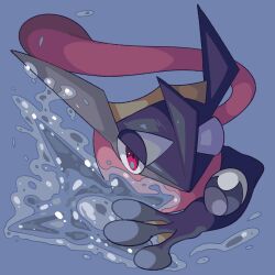 greninja from pokemon by yasaikakiage