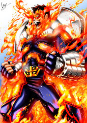 endeavor (boku no hero academia) from boku no hero academia