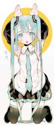 hatsune miku from vocaloid