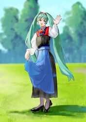 hatsune miku from vocaloid