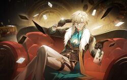 aventurine (honkai: star rail) from honkai: star rail