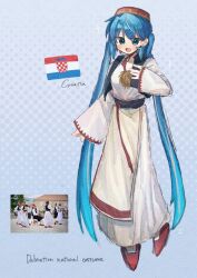 hatsune miku from vocaloid