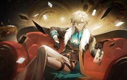 aventurine (honkai: star rail) from honkai: star rail