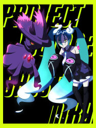 ghost miku (project voltage) from pokemon