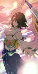 yuna (ff10) from final fantasy