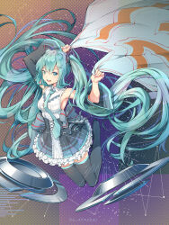 hatsune miku from vocaloid