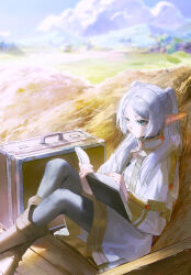 frieren from sousou no frieren by quasarcake