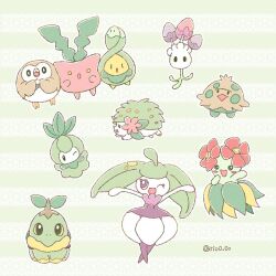 bellossom from pokemon by rio (rio0v0o)