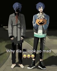 25-ji kaito from halloween by akii 0915