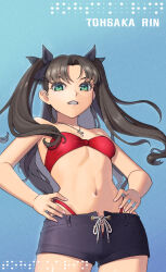 tohsaka rin from fate/stay night by yuksi