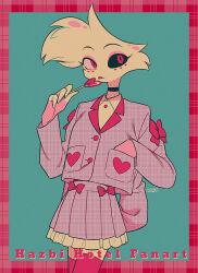 angel dust from hazbin hotel by menma (enaic31)