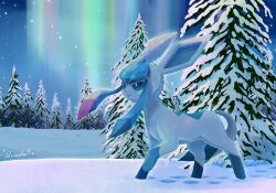 glaceon from pokemon by rumiko (vertlapin96)