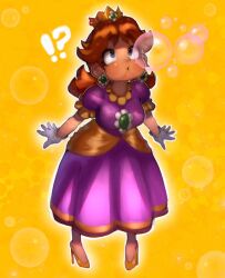 princess daisy from super mario bros. by onimiere