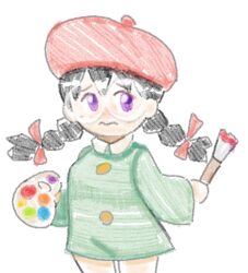 adeleine from kirby (series) by drawfag